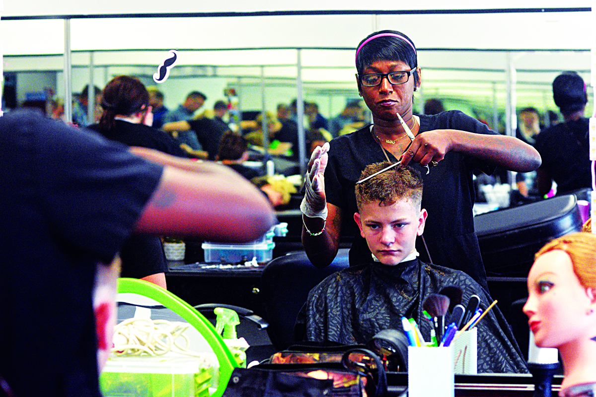 CTE Cosmetology offers free student haircuts Winchester Sun
