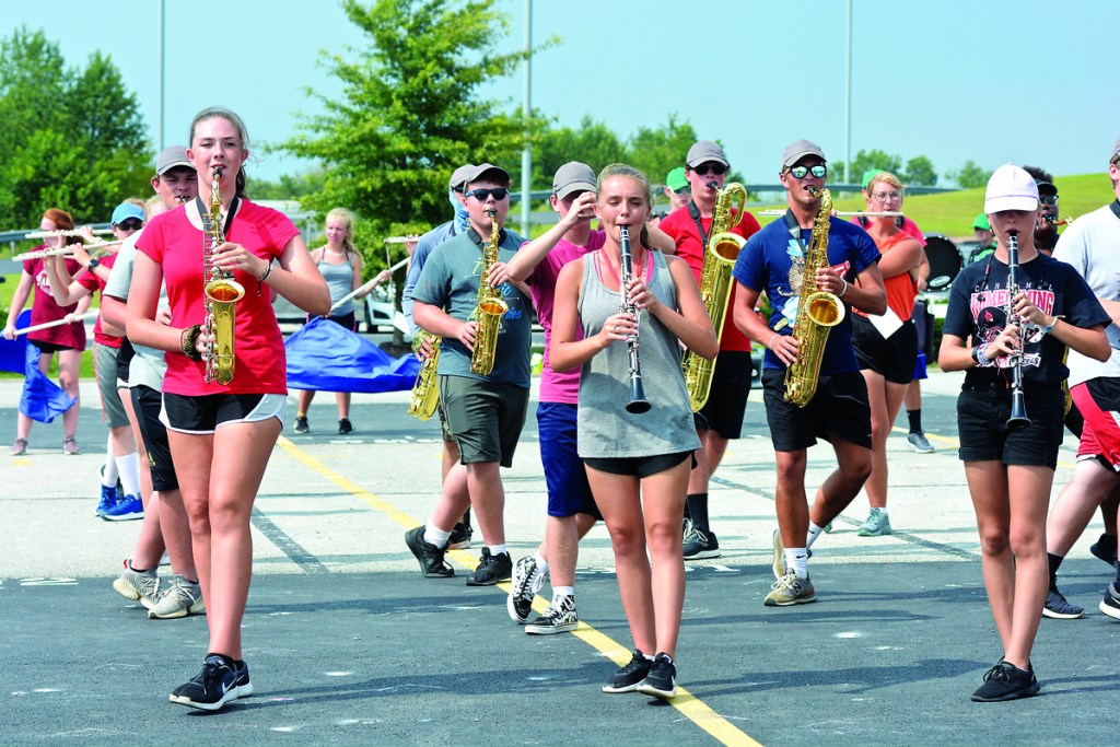 GRC marching band ready for 2019 season Winchester Sun Winchester Sun