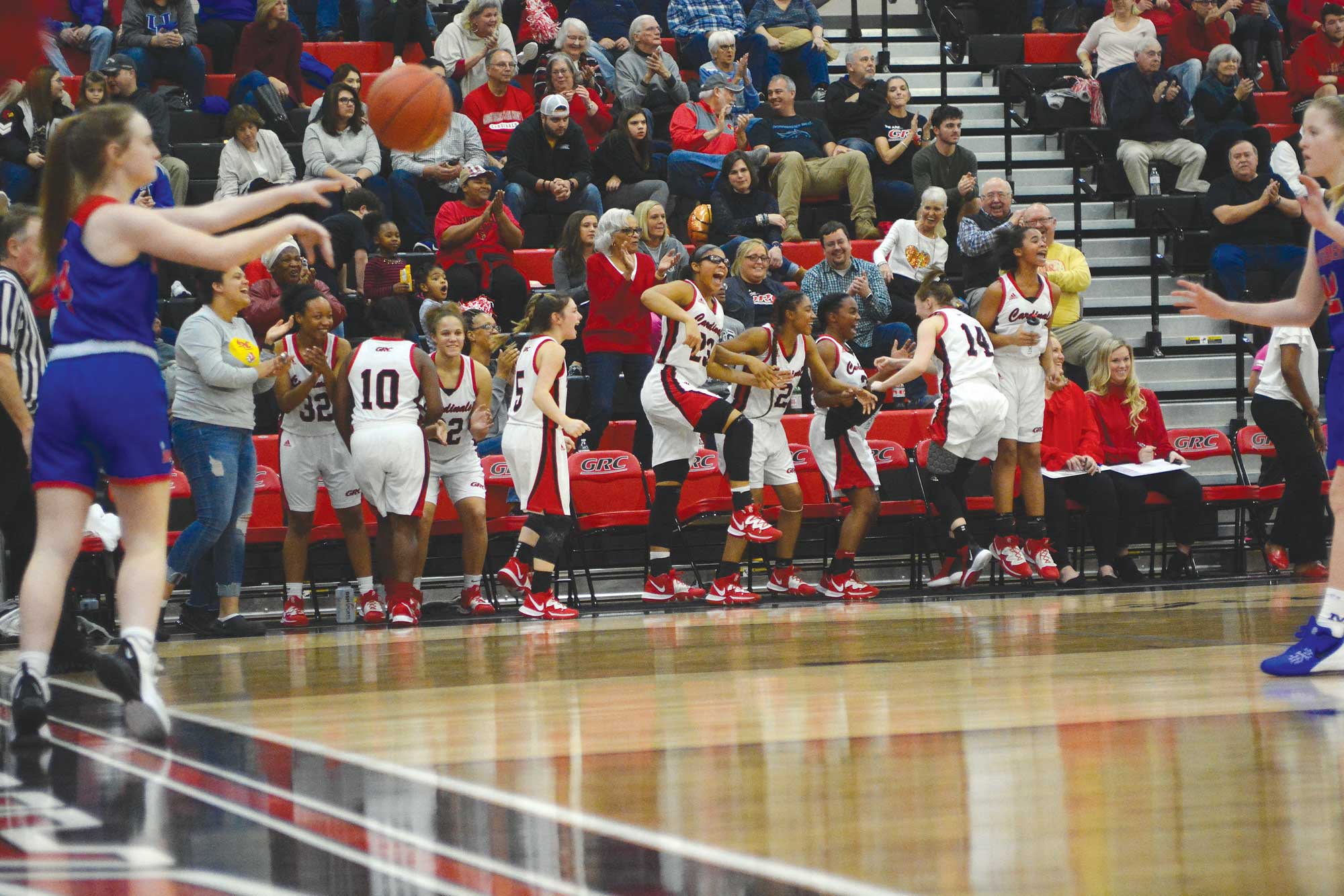 GRC downs Montgomery County 7828, secures spot in region tournament