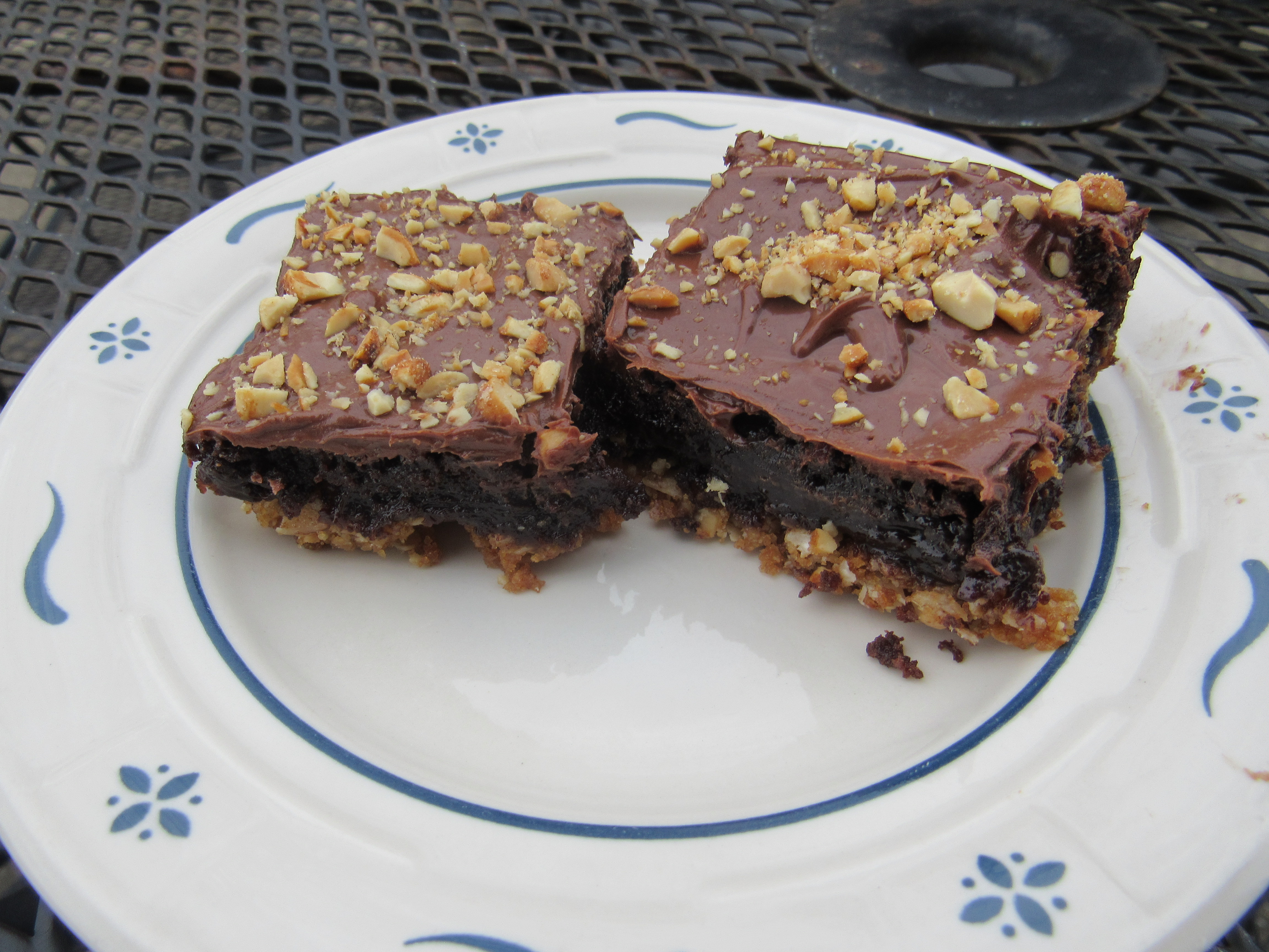 What’s for dinner? Triple layer brownies, perfect treat! Winchester