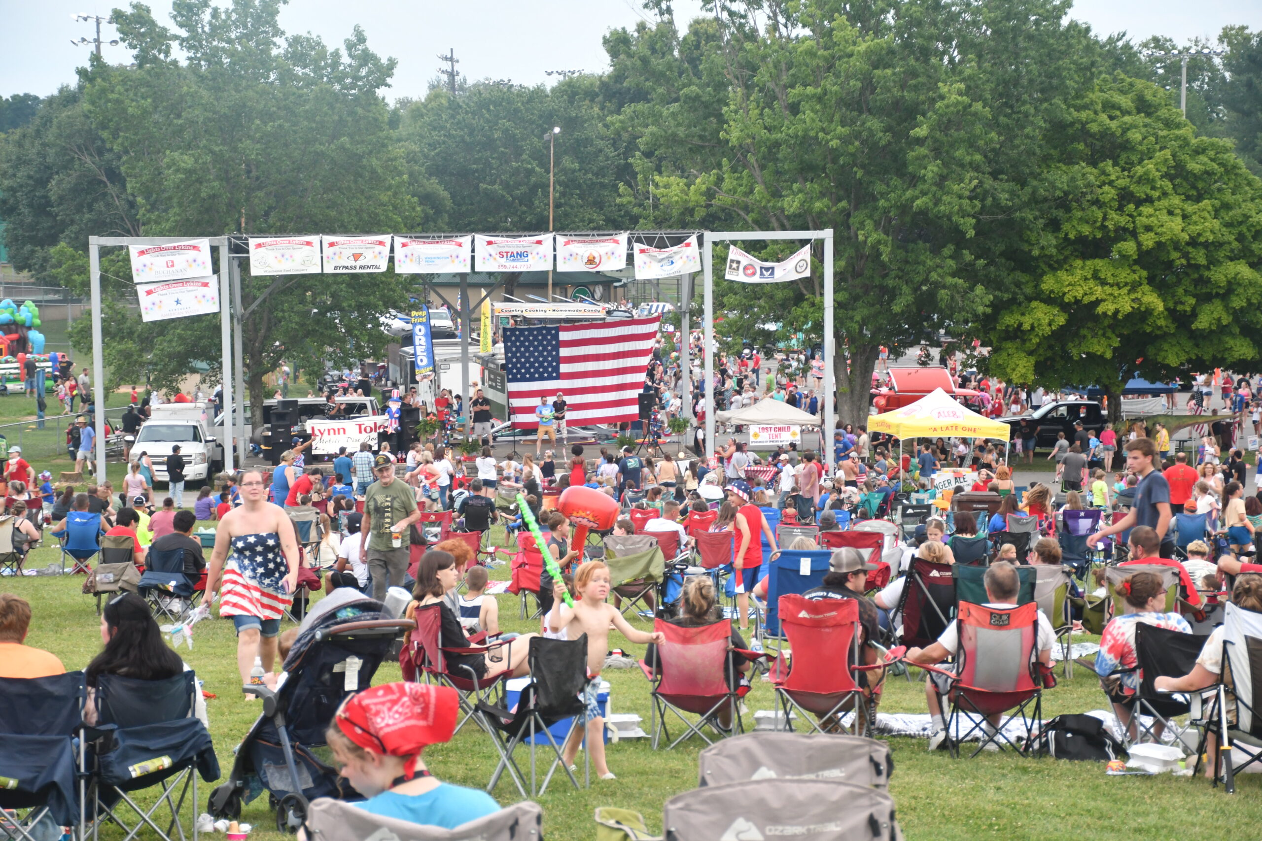 Fun and fireworks takes place at Lykins Park Winchester Sun